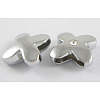 Alloy Initial Slide Beads ZP2X-NLF-1
