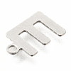 Non-Tarnish 201 Stainless Steel Charms X-STAS-C021-06P-E-3