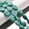 Synthetic Turquoise Beads Strands G-P561-B08-01-2