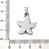 304 Stainless Steel Pendants STAS-E463-13P-3