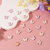 20Pcs 4 Colors Acrylic Charms MACR-TA0002-55B-4