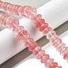 Cherry Quartz Glass Beads Strands G-P559-A12-02-2