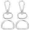 Alloy Swivel Lobster Claw Clasps FIND-BBC0003-78A-P-1