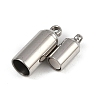 304 Stainless Steel Magnetic Clasps Hand Polished STAS-C127-10P-2
