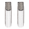 2Pcs Fashionable Iron Tassel Epaulettes FIND-FH0009-47-1
