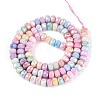 Anti-Tarnish Electroplate Glass Beads Strands GLAA-T025-6mm-11H-3