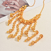 Alloy Flower Earrings & Necklaces Sets for Women MQ5653-1