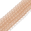 Transparent Glass Beads Strands LS-EGLA-A034-T6mm-MD20-1
