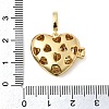 Brass Micro Pave Clear Cubic Zirconia Locket Pendants KK-H267-028A-01-3