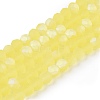 Transparent Glass Beads Strands EGLA-A044-T4mm-MB29-5