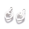 201 Stainless Steel Charms STAS-Q201-T175-2