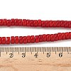 Opaque Glass Beads Strands X-GLAA-I060-01C-4