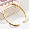 304 Stainless Steel Rhinestone Bangles for Women BJEW-Z092-02G-4