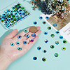 100 Pcs 50 Style Glass Cabochons GLAA-PH0004-21-3