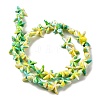 Synthetic Turquoise Dyed Beads Strands G-P507-04G-3