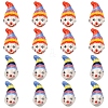 6Pcs 2 Colors Handmade Porcelain Beads PORC-YW0001-68-1