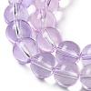 Baking Painted Transparent Glass Beads X1-DGLA-M001-10mm-04-3