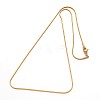 304 Stainless Steel Snake Chain Necklaces NJEW-M124-11-3