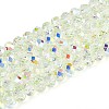 Transparent Glass Beads Strands EGLA-N016-3mm-06-1