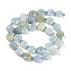 Natural Aquamarine Beads Strands G-C116-A22-01C-4