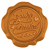Adhesive Wax Seal Stickers DIY-CP0008-18S-1