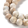 Dyed Natural Regalite/Imperial Jasper/Sea Sediment Jasper Beads Strands X-G-B124-C01-17-4