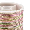 12 Rolls 12 Colors Polyester Cord OCOR-L046-B02-3