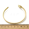 201 Stainless Steel Cuff Bangles for Women BJEW-B121-01-6