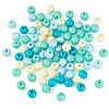 10G Opaque Acrylic Beads SACR-TADJ0001-03H-2