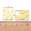 201 Stainless Steel Pendants SA-CBA49C1-04G-3