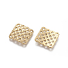 PVD Vacuum Plating 304 Stainless Steel Filigree Joiners X-STAS-I105-01G-2