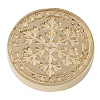 Christmas Series Wax Seal Brass Stamp Head AJEW-M037-01G-25-2