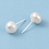 Hypoallergenic Bioceramics Zirconia Ceramic Stud Earrings EJEW-C111-18-2