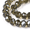 Electroplate Glass Beads Strands EGLA-A034-T8mm-A09-A-3