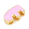 Brass Enamel Beads KK-CBA3FD6-08E-G-2