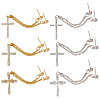 304 Stainless Steel Crystal Rhinestone Brooches AJEW-CA00002-1
