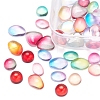 40Pcs 4 Style Transparent Glass Cabochons GGLA-YW0001-09-4