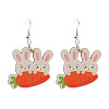 Easter Acrylic Dangle Earrings FS-WG15F89-01-1