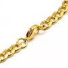 304 Stainless Steel Curb Chain/Twisted Chain Bracelet Making X-STAS-A028-B122G-2