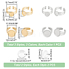 Unicraftale DIY Blank Dome Ring Making Kit STAS-UN0041-68-4