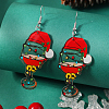 Acrylic Christmas Series Dangle Earrings ZV2317-4-1