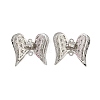 Brass Crystal Rhinestone Filigree Connector Charms RB-CBA890A-01P-1