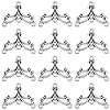 40Pcs Tibetan Style Alloy Chandelier Components FIND-SC0023-76-7