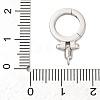 304 Stainless Steel Twister Clasps X-STAS-S187-01P-3