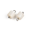 Natural Shell Column Charms STAS-D378-32P-2