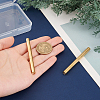 2Pcs Single-Sided Engraving Wax Seal Brass Stamp AJEW-OC0005-40B-3
