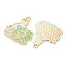 Alloy Enamel Pendants AL-CBA7E34-01A-G-2
