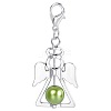 Alloy Angel Pendant Decorations KEYC-PW0009-04K-1