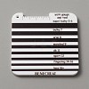 Acrylic Yarn Wrap Per Inch Guide Board DIY-WH0033-92B-1