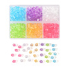 Transparent Acrylic Beads TACR-YW0001-6MM-01-4